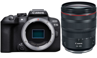 Цифровая камера Canon EOS R10 body + RF 24-105mm f4L IS