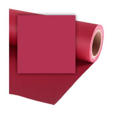 Фон бумажный Colorama 1,35*11 м. CRIMSON (красный-винный)  LLCO573