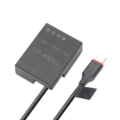 Адаптер питания Kingma NP-W126S Type-C (каплер)