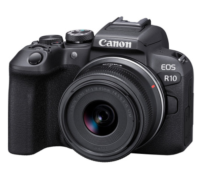 Цифровая камера Canon EOS R10 body + RF-S 18-45mm IS STM