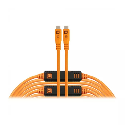 Кабель Tether Tools TetherPro Optima USB-C to USB-C 9.4m Orange [CUC31G2-ORG]
