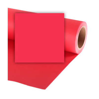 Фон бумажный Colorama 1,35*11 м. CHERRY(красный)  LLCO504