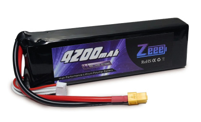 Аккумулятор Zeee 4200мАч 4S 60C LiPo (XT60)