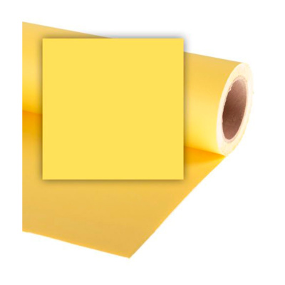 Фон бумажный Colorama 1,35*11 м. DANDELION(жёлтый)  LLCO516