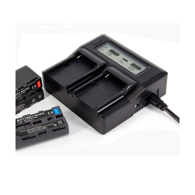 Зарядное устройство Sony NP-F960\750\550 на 2 аккумулятора не ориг. KingMa
