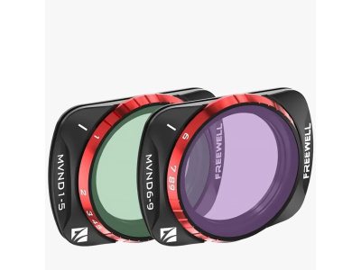 Набор светофильтров Freewell для DJI Osmo Pocket 3/4 VND 1-5/6-9Stop Mist edition