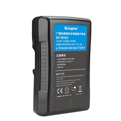 Аккумулятор KingMa BP-95WS 14.8V 95Wh V-mount