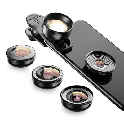 Комплект объективов Apexel 5-in-1 APL-HB5 для смартфона