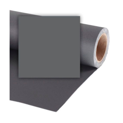 Фон бумажный Colorama 2,72*11 м. CHARCOAL(темно-серый) LLCO149
