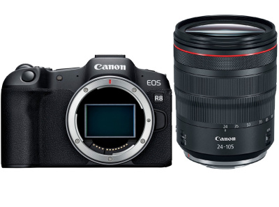 Цифровая камера Canon EOS R8 body + RF 24-105mm f4L IS