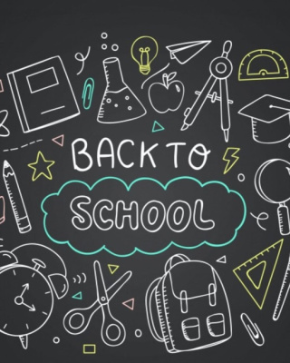 Фон на холсте, ручной работы SM.TEXTURE 1,5*2,2м. School