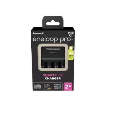 Зарядное устройство Panasonic Smart Plus (K-KJ55HCD40E) + 4шт АА 2500 mAh