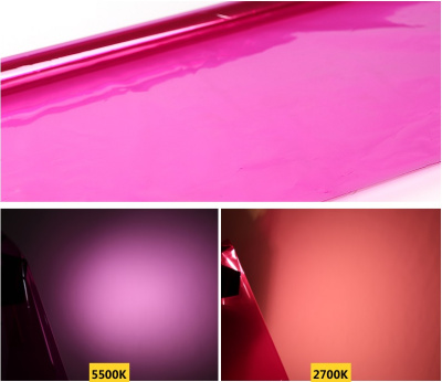 Гелевый фильтр Rose Pink 40*50см