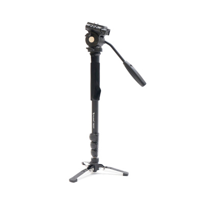 Монопод FUJIMI FM222V Алюминиевый с 3-х точечным упором (ногами) и головой для видео съёмки 1470мм