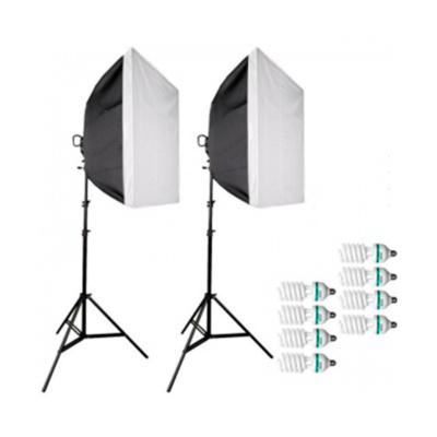 Комплект постоянного света D04+FXP (8*55Вт+ 2 софт/б 60*80+ 2 стойки 2,1м)