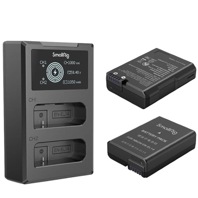 Зарядное устройство Nikon EN-EL14 + 2 аккумулятора не ориг. SmallRig 3819