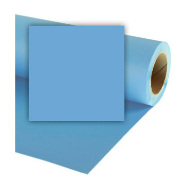 Фон бумажный Colorama 1,35*11 м. RIVIERA (голубой)  LLCO503