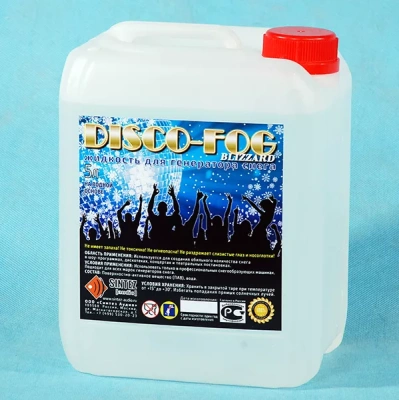 Жидкость для генератора снега Disco FOG Blizzard 5л