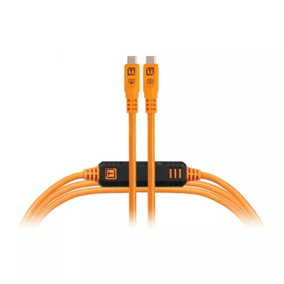 Кабель Tether Tools TetherPro Optima USB-C to USB-C 4.6m Orange [CUC15G2-ORG]