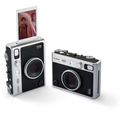 Компактная камера с мгновенной печатью Fujifilm Instax Mini Evo чёрный