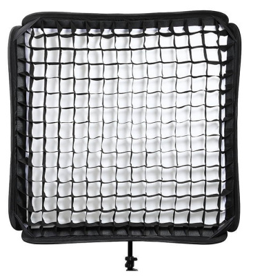 Софтбокс для вспышки Godox S2-type (60х60см) быстроскалдной с сотовой решеткой