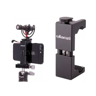 Зажим для смартфона Ulanzi ST-02S Metal с хол.башмаком