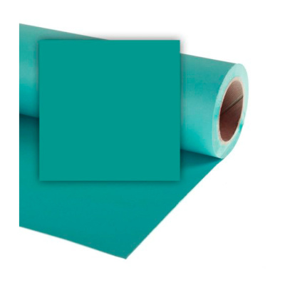 Фон бумажный Colorama 2,72*11 м. SEA BLUE(Зелёный) LLCO185