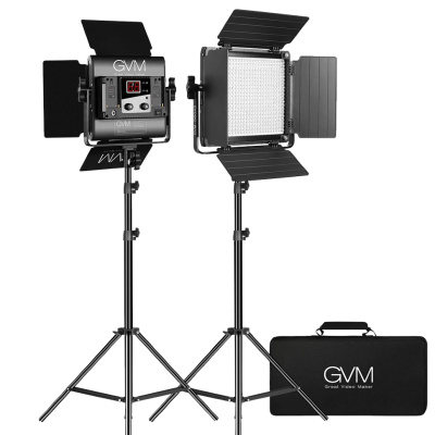 Комплект осветителей светодиодных GVM 560AS (2 источника)