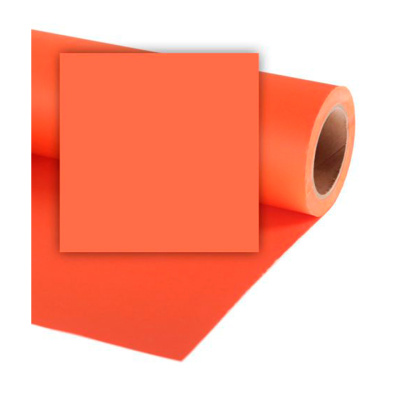 Фон бумажный Colorama 1,35*11 м. Pumpkin (оранж)  LLCO547