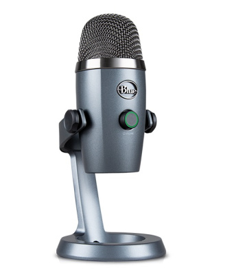 Микрофон конденсаторный Blue Yeti Nano серый