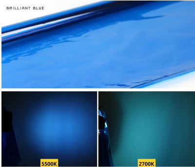 Гелевый фильтр Brilliant Blue 40*50см