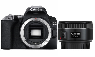 Зеркальный фотоаппарат Canon EOS 250D Kit 50mm f1.8 STM