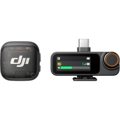 Беспроводная микрофонная система DJI Mic 3 Single (TX+RX) 2,4Гц