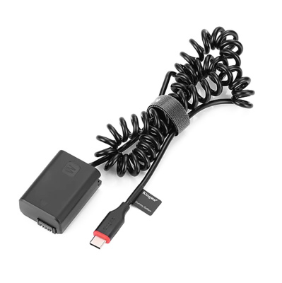 Адаптер питания Kingma NP-FW50 Type-C (каплер)