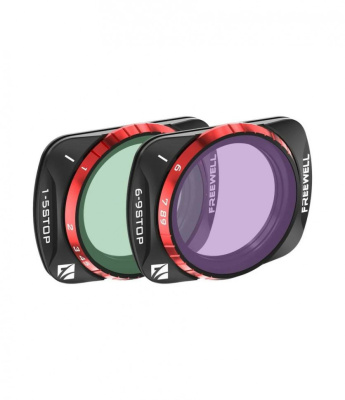 Набор светофильтров Freewell для DJI Osmo Pocket 3/4 VND 1-5/6-9Stop
