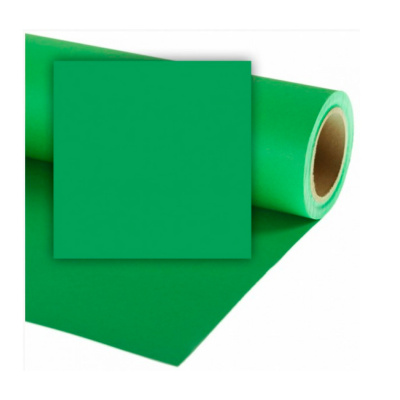Фон бумажный Colorama 1,35*11 м. CHROMAGREEN (зелёный)  LLCO533