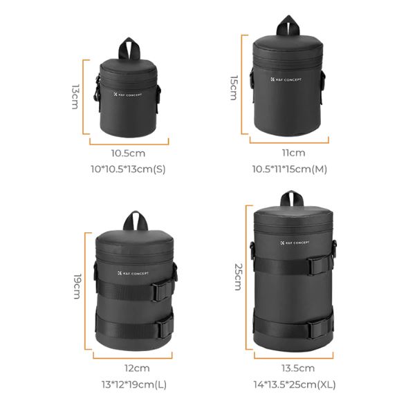 Чехол для объектива KF Concept Lens Bag S