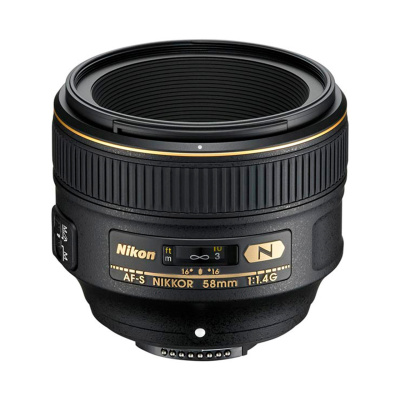 Объектив Nikon AF-S 58mm f1.4G