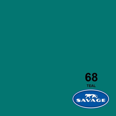 Фон бумажный Savage 2,72*11 м. TEAL (зелёный) SA 68-12 (LLCO185)