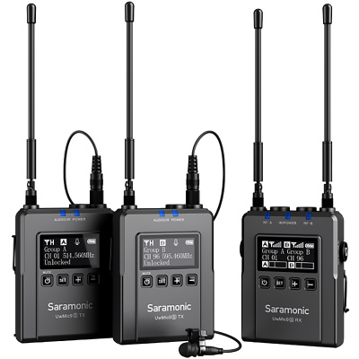 Беспроводная микрофонная система Saramonic UwMic9S Kit2 (TX+TX+RX)