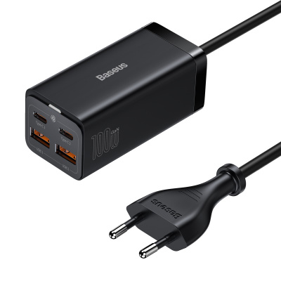 Сетевое зарядное устройство Baseus GaN3 Pro Desktop 2C+2U черный