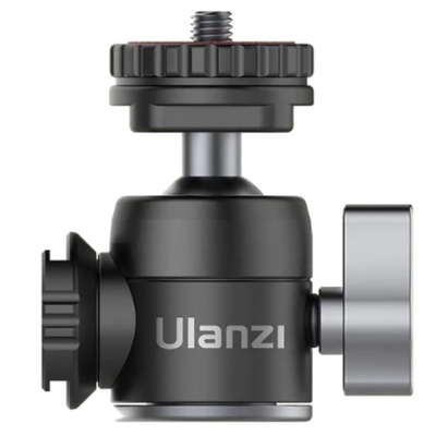 Голова шаровая Ulanzi U-60 алюм.(2кг) с холодными башмаками