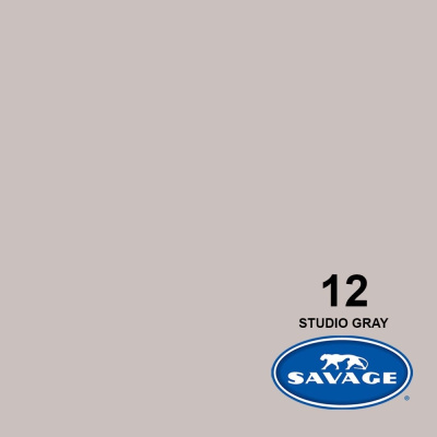 Фон бумажный Savage 2,72*11 м. STUDIO GREY (серый) SA 12-12 (LLCO181)