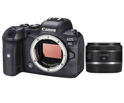 Цифровая камера Canon EOS R6 body + RF 50mm f1.8 STM