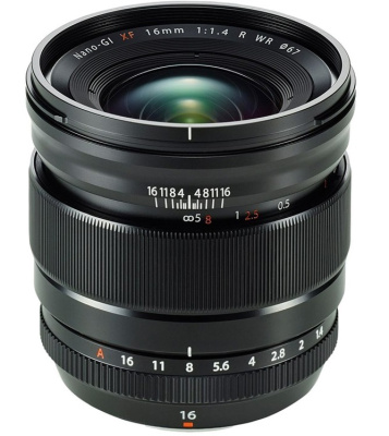 Объектив Fujifilm XF 16mm F1.4 R WR