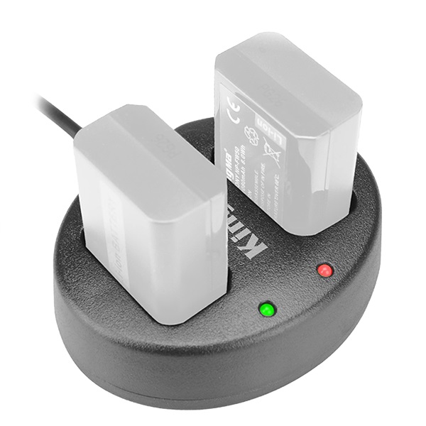 Зарядное устройство Fujifilm BC-W235 на 2 аккумулятора не ориг. KingMa