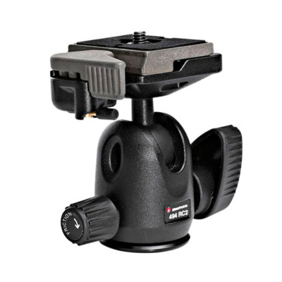 Голова шаровая Manfrotto 494RC2 алюм. черный