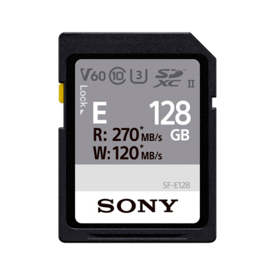 Карта памяти Sony SF-E128 UHS-II 128GB 270R/120W