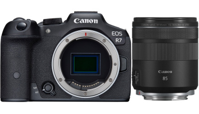Цифровая камера Canon EOS R7 body + RF 85mm f2 Macro IS STM