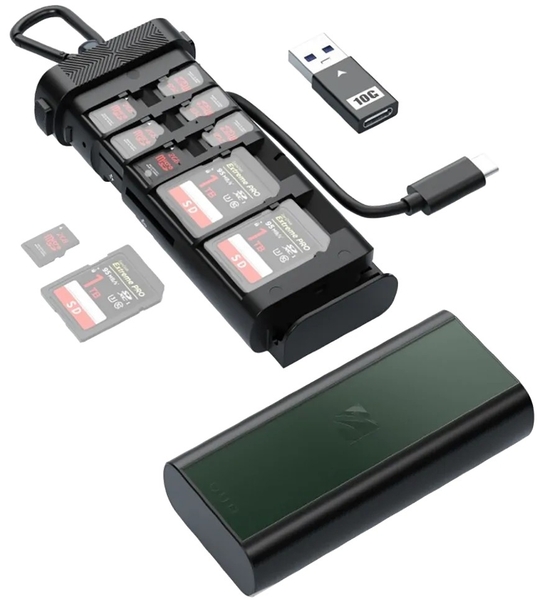 Считыватель Freewell SD/microSD UHS-II, Type-C FW-CR01
